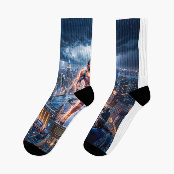 Item preview, Jalen Brunson NY Knick Super Hero designed and sold by Home Decor Art.