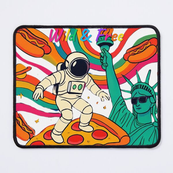 Item preview, Wild & Free - Psychedelic Space Adventure designed and sold by Kluzioshop.