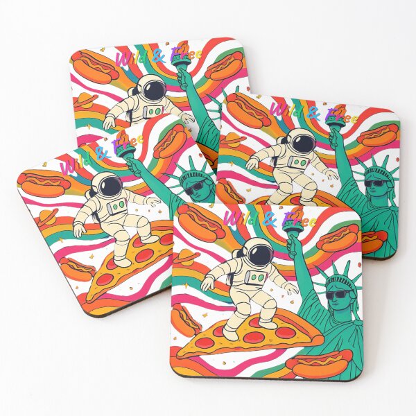 Item preview, Wild & Free - Psychedelic Space Adventure designed and sold by Kluzioshop.