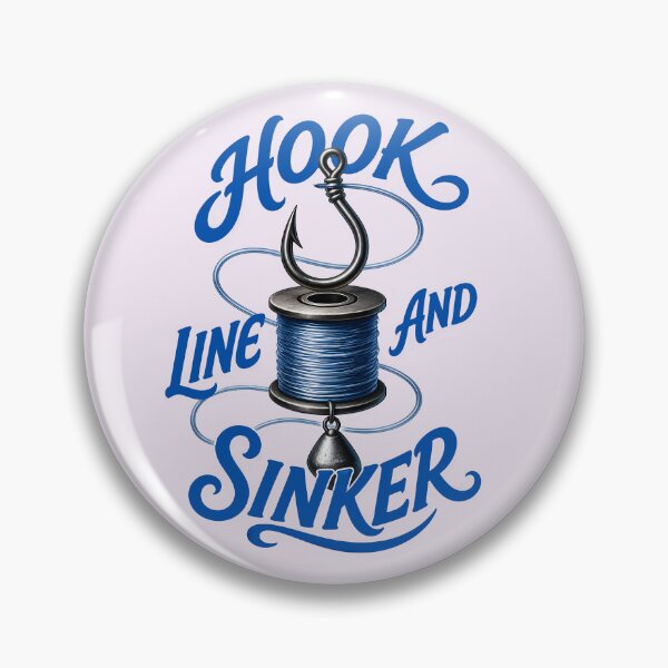 Item preview, HOOK LINE AND SINKER DESIGN 1 designed and sold by DigitalandPhoto.