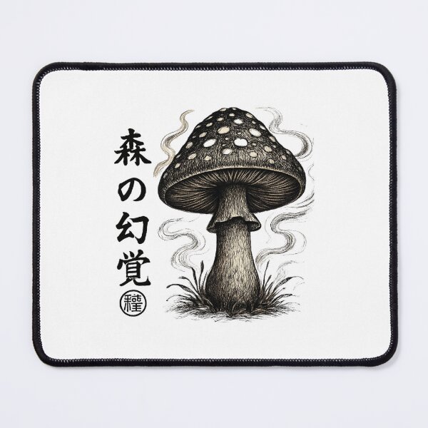 Item preview, Mushroom Spirit Kanji designed and sold by SiarheiYur.