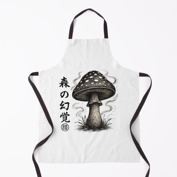 Item preview, Mushroom Spirit Kanji designed and sold by SiarheiYur.