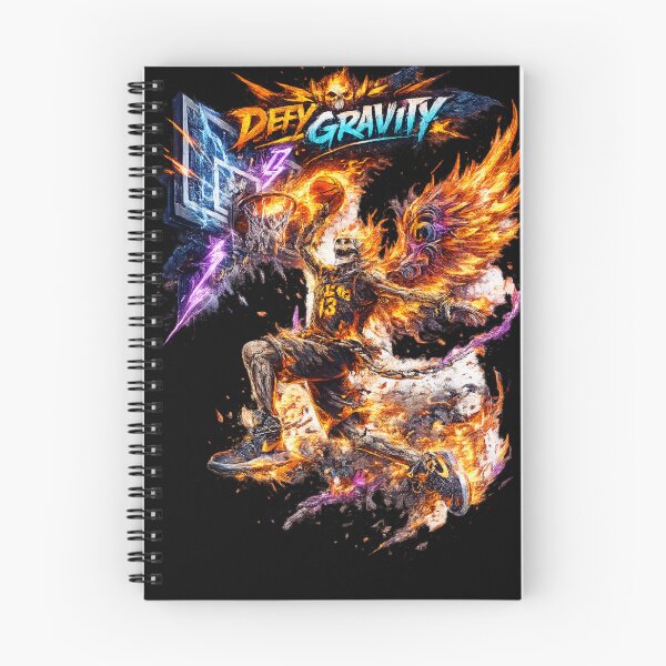 Item preview, Flaming Skeleton Dunking Basketball – Defy Gravity Street Art Sports Design designed and sold by PLUSHIWORLDtm.