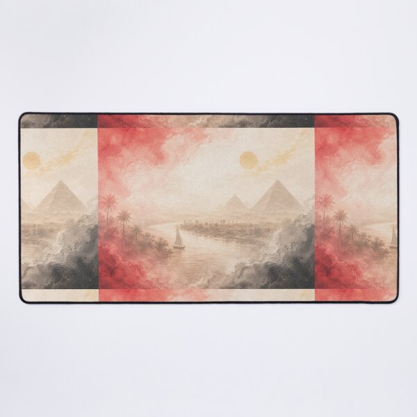 Item preview, Egypt Watercolor Travel Illustration designed and sold by AHOK-lab.