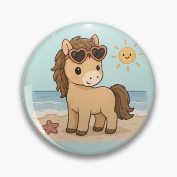 Item preview, Cute Summer Pony designed and sold by MellowMunchkins.