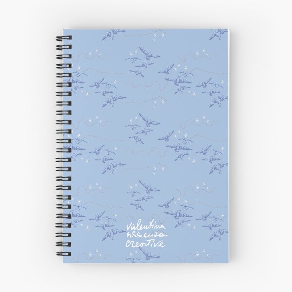 Item preview, Seagulls flying in the light blue sky designed and sold by ValentinaAssenza.