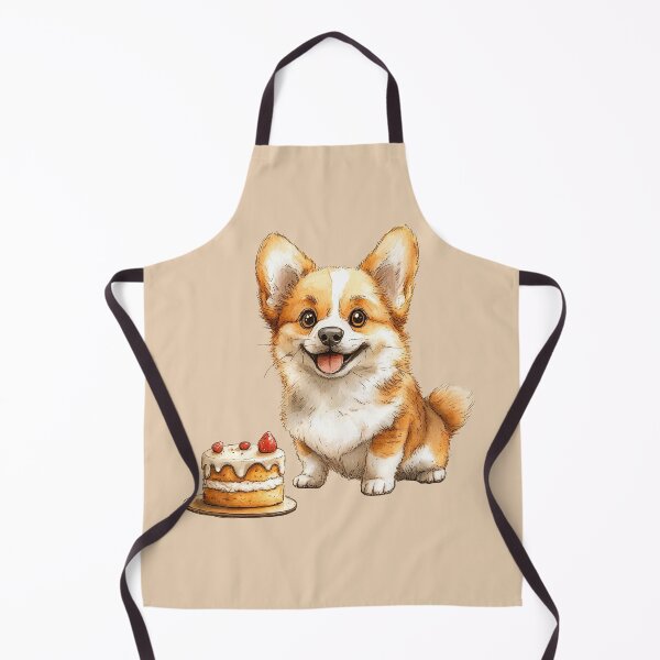 Item preview, Copy of Corgi Puppy with Hearts and Rose designed and sold by Erika Kaisersot.