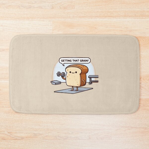 Item preview, Funny Bread Workout Gift | Getting That Grain Fitness Humor designed and sold by astersgraphics.