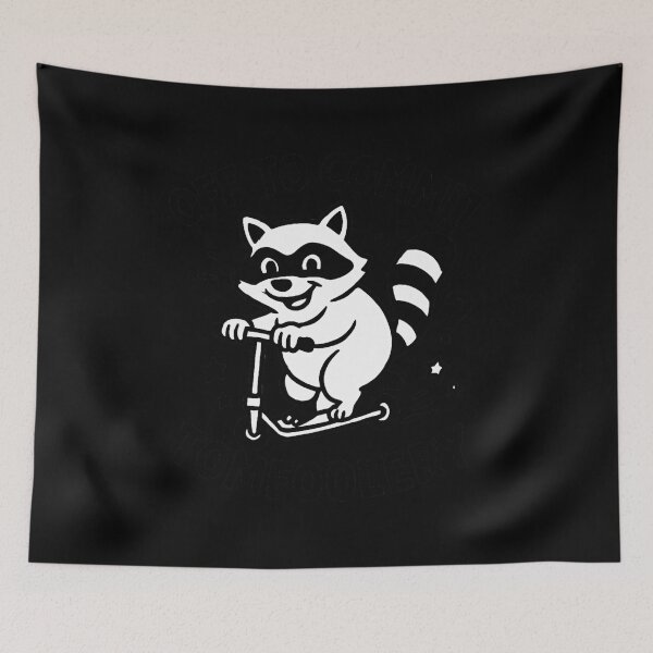 Item preview, Commit Tomfoolery Raccoon designed and sold by SiarheiYur.