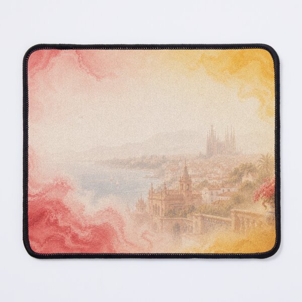 Item preview, Spain Watercolor Travel Illustration designed and sold by AHOK-lab.