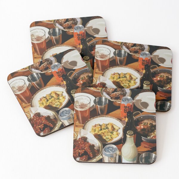 Item preview,  Korean Food Poster designed and sold by surimi stick shop .