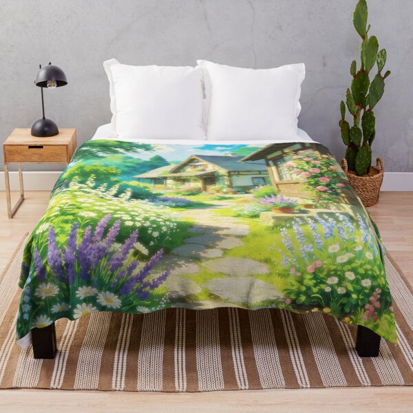 Item preview, Peaceful Countryside Cottage Garden designed and sold by deelitt.