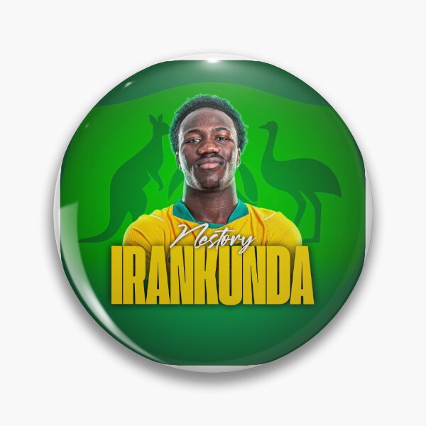 Item preview, Nestory Irankunda - Socceroos designed and sold by Sinclair Studios.