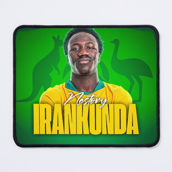 Item preview, Nestory Irankunda - Socceroos designed and sold by Sinclair Studios.