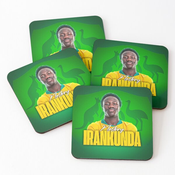 Item preview, Nestory Irankunda - Socceroos designed and sold by Sinclair Studios.
