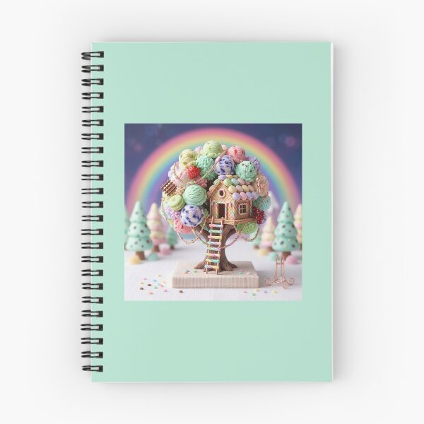 Item preview, ​The Secret Treehouse in the Ice Cream Forest. designed and sold by JoyNest = "The nest of joy".