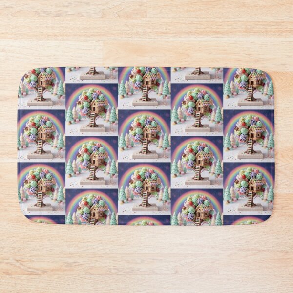Item preview, ​The Secret Treehouse in the Ice Cream Forest. designed and sold by JoyNest = "The nest of joy".