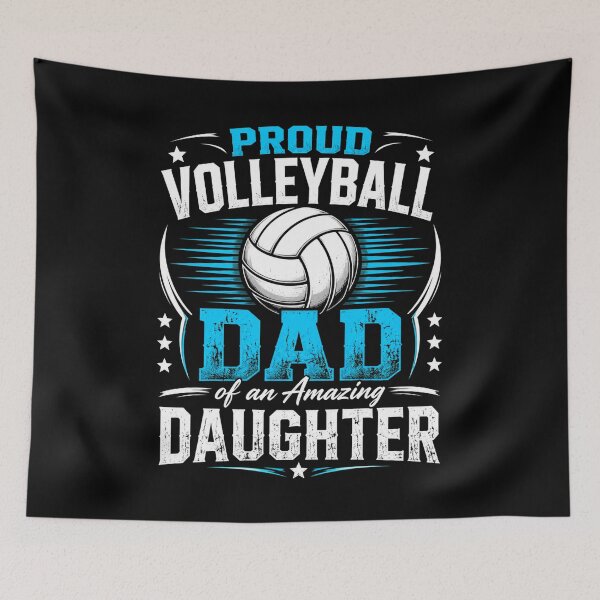 Item preview, Proud Volleyball Dad Of An Amazing Daughter Volleyball Parent Father Family designed and sold by FormalDehyena.