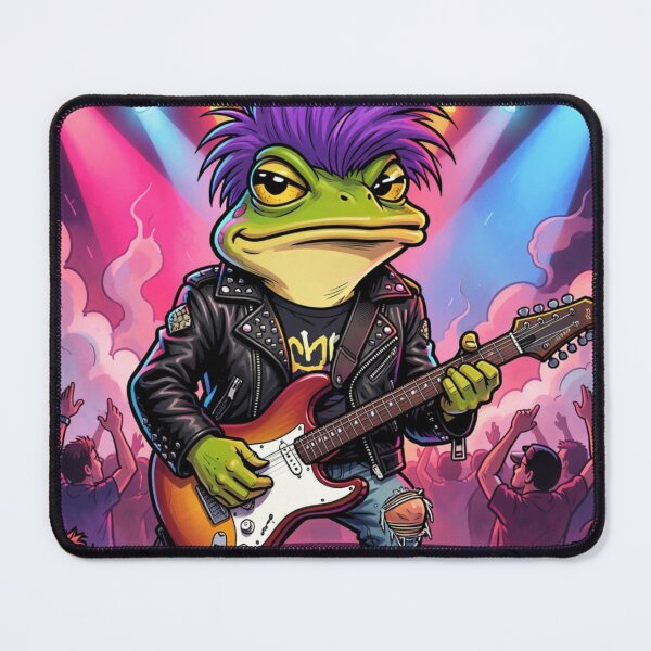 Item preview, Punk frog designed and sold by ZeusGallery.