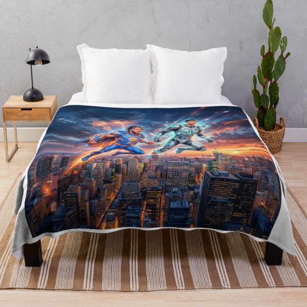 Item preview, Jalen Brunson Wemby Super Heroes designed and sold by Home Decor Art.