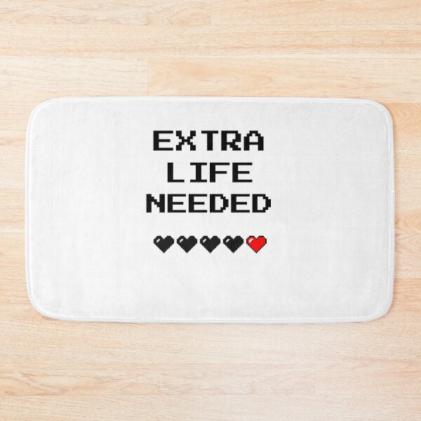 Item preview, Extra Life Needed Pixel Heart Retro Gaming  designed and sold by Minimind-Art.