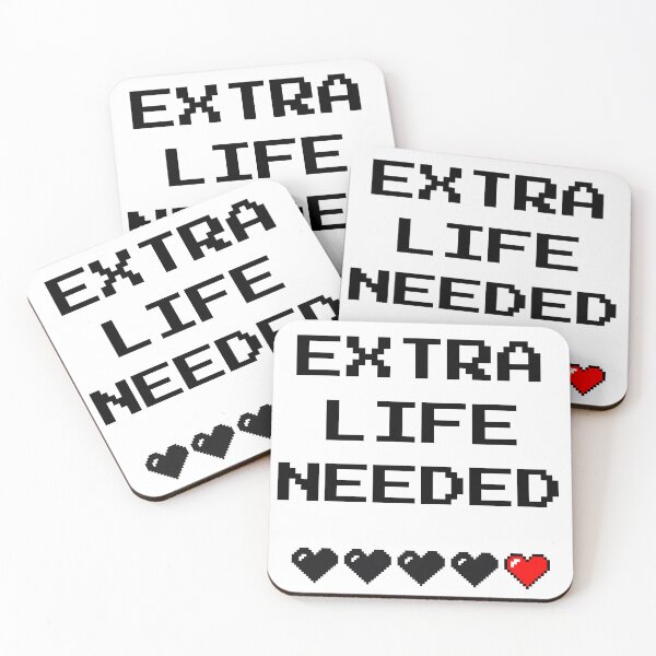 Item preview, Extra Life Needed Pixel Heart Retro Gaming  designed and sold by Minimind-Art.