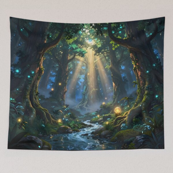 Item preview, Enchanted Ancient Forest 2 designed and sold by Fanta-sticky.