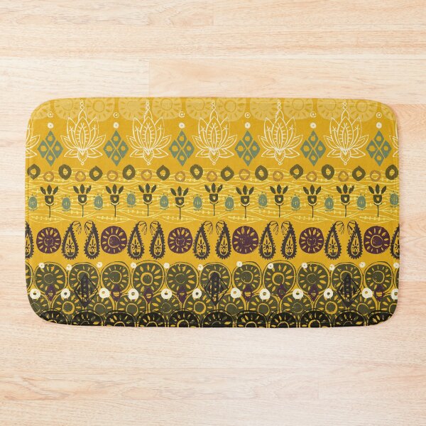 Artikelvorschau, Lotus Block Vintage Gold entworfen und verkauft von scrummy.