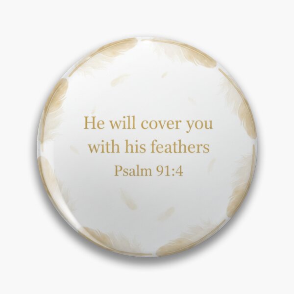 Item preview, He Will Cover You With His Feathers designed and sold by WordsOfLight.