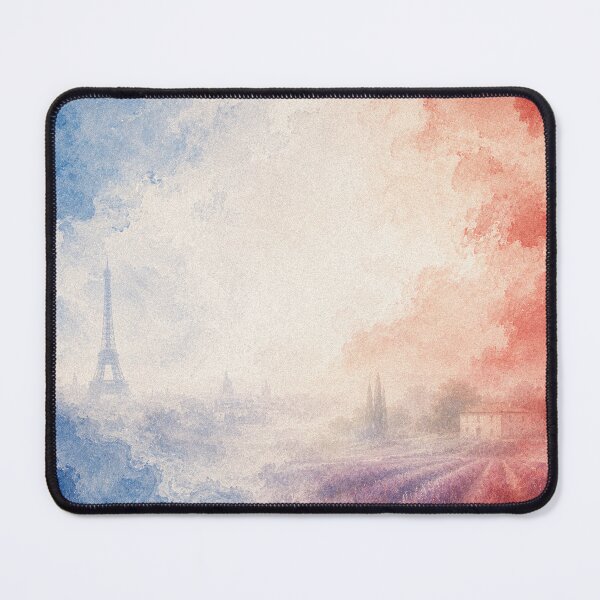 Item preview, France Watercolor Travel Illustration designed and sold by AHOK-lab.