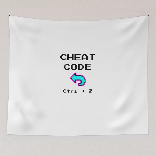 Item preview, Cheat Code Ctrl+Z Retro Gamer  designed and sold by Minimind-Art.