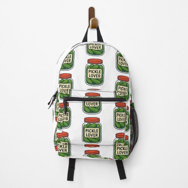 Item preview, Pickle Lover Jar – Cute Pickle Lover Illustration designed and sold by Basma Designs | Retro, Kawaii Shirts & Stickers.