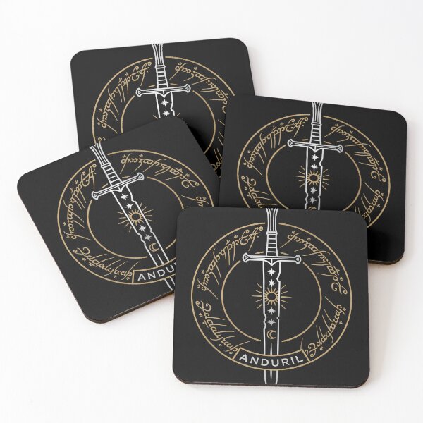 Item preview, Lord of the Rings Anduril Sword Emblem Art designed and sold by Senpaiwaves.