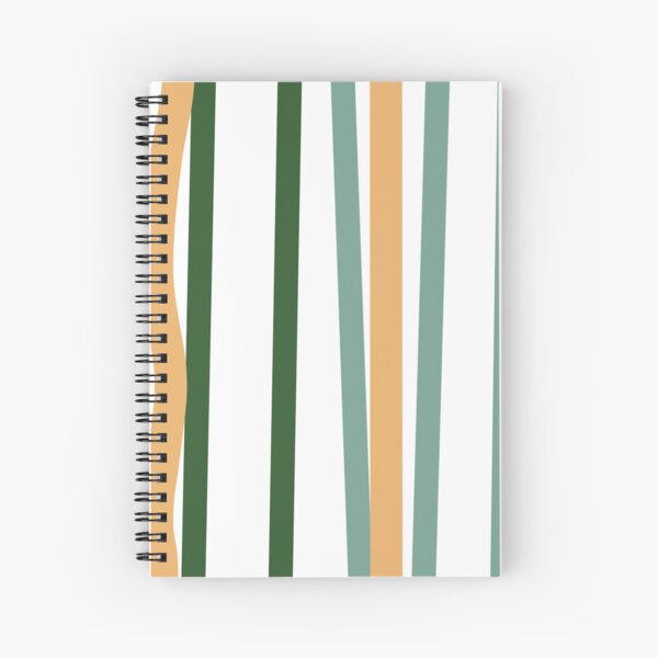 Item preview, Retro Earth Tones Organic Vertical Stripes Pattern designed and sold by Ailiida.