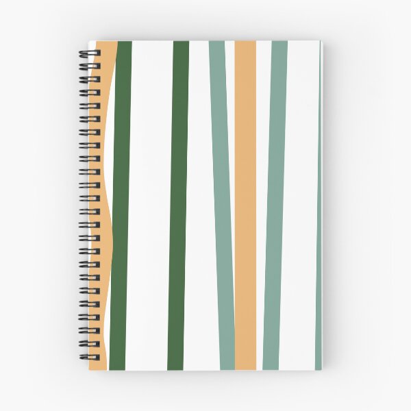 Item preview, Retro Earth Tones Organic Vertical Stripes Pattern designed and sold by Ailiida.