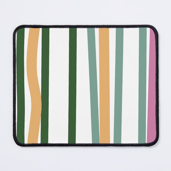 Item preview, Retro Earth Tones Organic Vertical Stripes Pattern designed and sold by Ailiida.