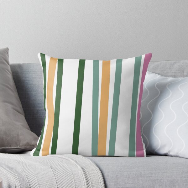 Item preview, Retro Earth Tones Organic Vertical Stripes Pattern designed and sold by Ailiida.