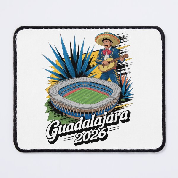 Item preview, Guadalajara 2026 Mexico Football Soccer Souvenir T-Shirt V22 designed and sold by DarylWelsh2024.