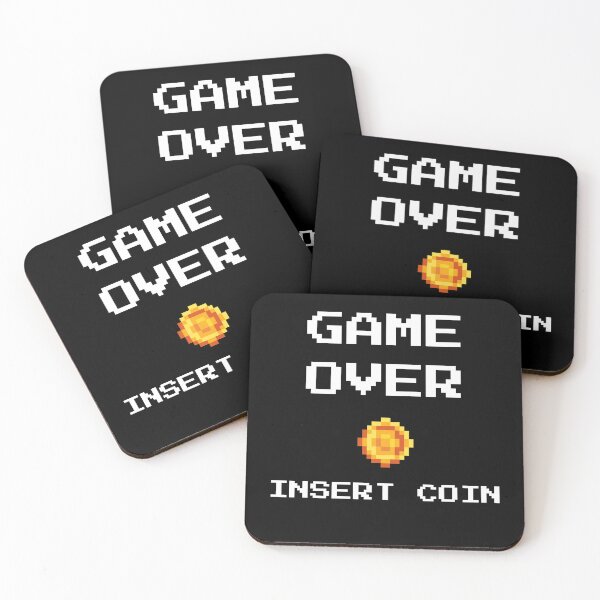 Item preview, Game Over Retro Gaming designed and sold by Minimind-Art.