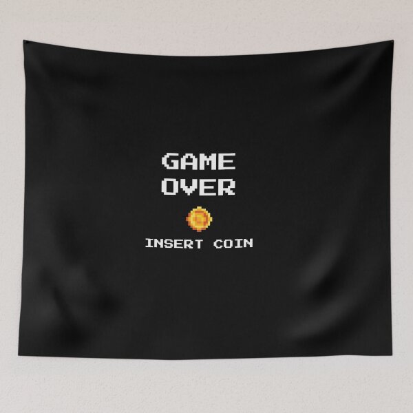 Item preview, Game Over Retro Gaming designed and sold by Minimind-Art.