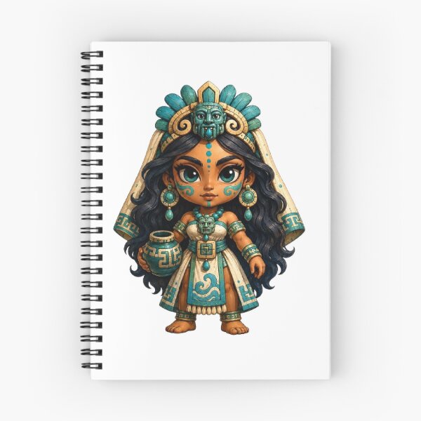 Item preview, Chalchiuhtlicue Mythology Mascot Design designed and sold by The Dark Files.