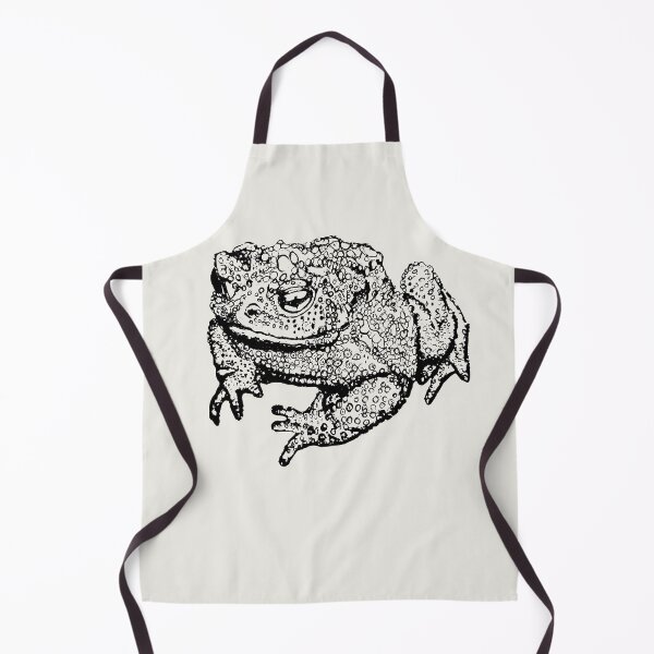 Item preview, Toad Thinking - (#F0EEE9) designed and sold by The Stippler Process.