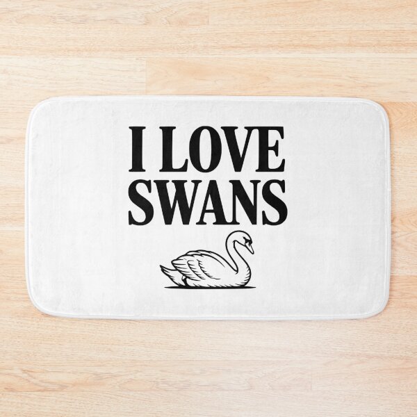 Item preview, I Love Swans designed and sold by Frank Ring.