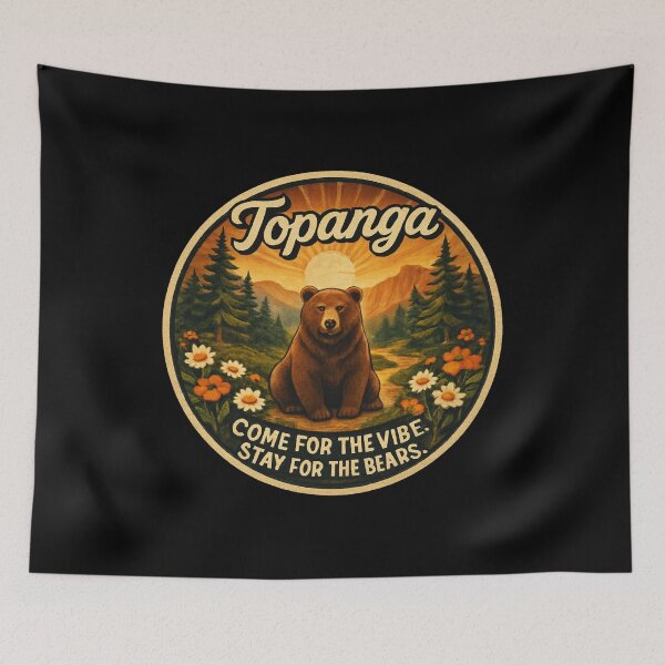 Item preview, Topanga Canyon Retro designed and sold by SiarheiYur.