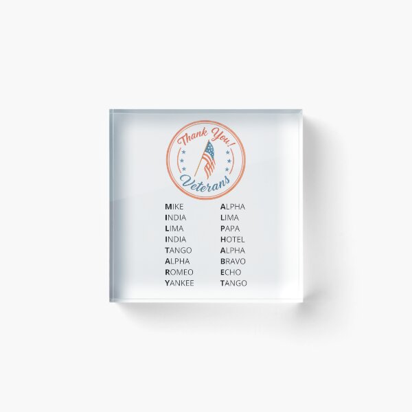 Item preview, Veteran Alphabet Thank you! Veterans designed and sold by FANTASYoDarknes.