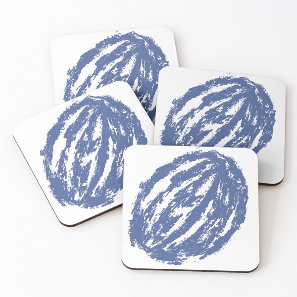 Item preview, Abstract Indigo Blue Grunge Oval Texture designed and sold by Ailiida.