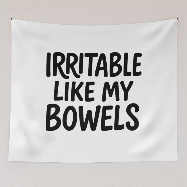 Item preview, Irritable Bowels Typography designed and sold by SiarheiYur.