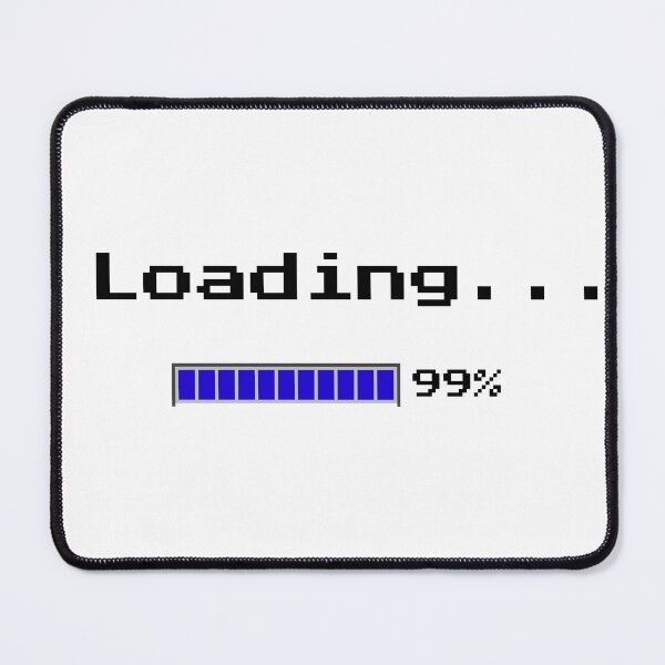 Item preview, Loading 99% Retro Pixel Bar Gamer designed and sold by Minimind-Art.