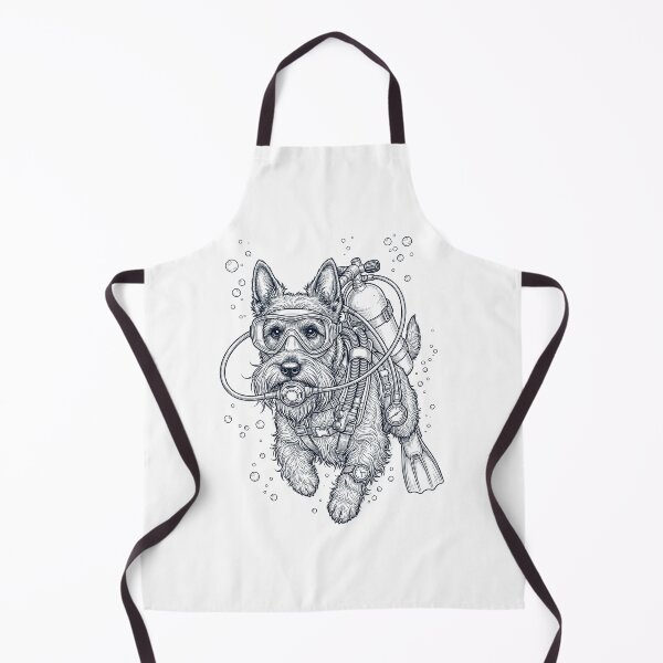 Item preview, Scottish Terrier Scuba Diving Diver Dog Owner designed and sold by TerryConnells.