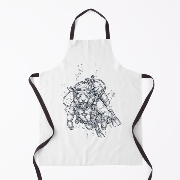 Item preview, Sheep Scuba Diving Diver Animal Lover designed and sold by TerryConnells.